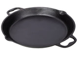 17inch Pre-Seasoned Cast Iron Skillet, Cast Iron Pan,Dual Assist Handles,Use for Grill, Stovetop, 45193451