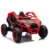 24V Two-seater Kids Ride On UTV w/Parents Control,20in seat width,400W Super high power,Four-wheel W1578P198433