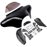 Batwing Fairing Windscreen & Hardware Kit Fits for Harley Heritage Touring Road King Yamaha V Star 02393208