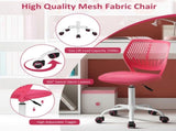 Kids & Teens Desk Chair with Adjustable Height and 360 Degree Swivel, Pink 61997506