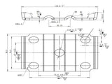 Trailer U-Bolt Kit & Leaf Spring Tie Plates Tieplate 5,200-6,000 lbs Heavy Duty 18873746