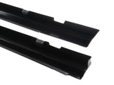 Body Kit Side Panel Extension fit for Dodge Charger 2011-2023 Black ABS 2PC Lip 68668122