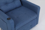 Sleeper Chair 3-in-1 Convertible Chair Bed Pull Out Sleeper Chair Beds Adjustable Single Armchair W2810P195585