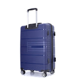 Hardshell Suitcase Double Spinner Wheels PP Luggage Sets Lightweight Durable Suitcase with TSA 63192635