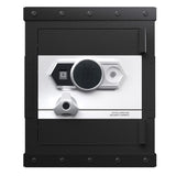Three-lock safe, measuring 20.4 16.5 14.1 , suitable for home and office use, large steel W396P307320