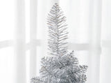 5' Artificial Pencil Christmas Tree, Slim Xmas Tree with 294 Realistic Branch Tips and Plastic 41225111