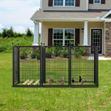 ZNTS Dog Playpen 8 Panels 40" Height Heavy Duty Dog Fence Puppy Pen for Large Medium Small Dogs Indoor W368P233995