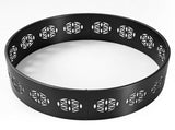 32in Fire Ring, Everlasting Flower Pattern, Round, Iron 85585292