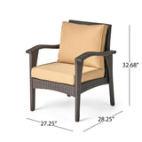 HONOLULU BROWN CLUB CHAIR 52918.00BRNMP2