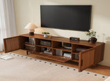 78-Inch Modern TV Stand for TVs up to 85", Entertainment Center with Cable Management, Soft-Closing N710P510679P