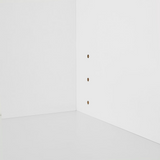 Framed 5-Shelf Bookcase with Adjustable Shelves, White 70436786