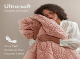3-Piece King Comforter Set,Pink B035P408219