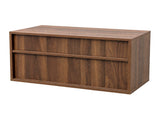 Kitchen Storage with Flip-Down Door, Kitchen Organizer for Bread, Spices & Coffee Bar Accessories W331P533252