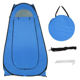 ZNTS 1-2 Person Portable Pop Up Toilet Shower Tent Changing Room Dressing Tent Camping Shelter Blue 44208910