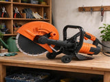12" Electric Wet Concrete Saw, 1800W Circular Cutter with Adjustable 4.5-Inch Cutting Depth, 55928927