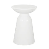 Outdoor Metal end Table -Large 73615.00WHI