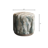 Oval Accent Ottoman B035P148257