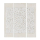 Triptych 3-piece Dimensional Resin Canvas Wall Art Set B03598780