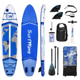 ZNTS Inflatable Stand Up Paddle Board 11'x34"x6" With Accessories W1440P192394