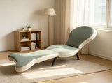 Multi-functional foldable lazy sofa chair, made of teddy velvet fabric, multi-purpose, suitable for W244P541997