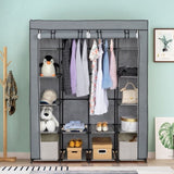 Portable Closet Organizer Storage, Wardrobe Closet with Non-Woven Fabric 14 Shelves, Easy to 59619939