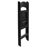 4 Pack Folding Chairs, Resin Chairs with Padded Seat, Comfortable Event Chairs Indoor Outdoor for 76751811