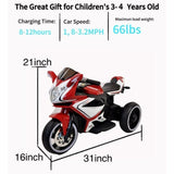 ZNTS Plastic red 6V Kids Electric/ Kids toys/Kids electric car/electric ride on W1760110304