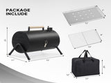 Portable Charcoal Grill Stove, Two Side Carbon Griller for BBQ, Tabletop Barbecue Grill for 91161054