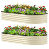 Garden Bed Galvanized Planter 43825733