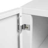 Metal Printer Stand with Storage Mobile Printer Tables for Small Spaces with Door Adjustable Shelf 31626903