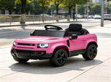 Pink 12V Electric Kids Ride on Car Remote, Suspension, 3 Speed Modes, Lights, Music, Horn 50835137