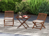Foldable tray rack, solid teak tray table for garden terraces 58375246