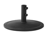 Outdoor 26lb Steel Round Umbrella Base, Black Finish 38000237