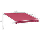 Patio Retractable Awning 84857465