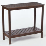 Acacia Wood Console Table, Entryway Living Longs for Living Room, Indoor Outdoor Furniture W2640P209684