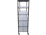 6 Tier 6000lbs Capacity NSF Metal Shelf Wire Shelving Unit, Heavy Duty Adjustable Storage Rack with W465142127