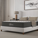 NapQueen Victoria 12 Inch Twin Cooling Gel Hybrid Mattress, CertiPUR-US Certified, Made in USA B349P332663