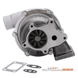 C33210199 T04E T3/T4 .57 A/R 57 TRIM TURBO COMPRESSOR 400HP BOOST STAGE III Charger 34717972