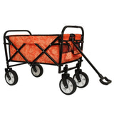 Two Pieces Heavy-Duty 500lb Capacity Beach Wagon w/9" Pneumatic Tires & Steel Frame Compact 225lb W2932P253154