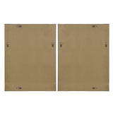 Hand-Embellished Abstract 2-Piece Framed Canvas Wall Art Set B035129224