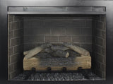 28inch Infrared Electric Fireplace Insert, Touch Panel Home Decor Heater, With Cracking Sound W1769P191328