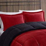 King Plush to Sherpa Down Alternative Comforter Set B035100472
