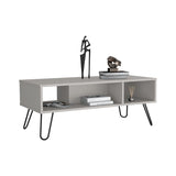 Vassel Coffee Table, Hairpin Legs, Two Shelves B200P235842
