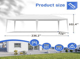 3*6m Non-Cloth PE Cloth Plastic Sprayed Iron Pipe Outdoor Party Tent White 15425105