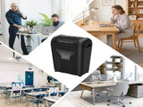 8-Sheet Paper Shredder for Home, Quiet Cross Cut Shredders, P-4 Ultra Security, 4 Gal Bin, Shred 59244241