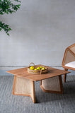 27.6x27.6x13.8" Teak Coffee Table W2078P174867