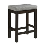 4pc Counter Height Dining Set Espresso Finish Counter Height Table w Drawer Built-in USB Ports Power B011P151855
