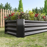 Metal Raised Garden Bed, Rectangle Raised Planter 421ft for Flowers Plants, Vegetables Herb Veezyo 62917214