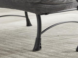 Lazy Chair with Ottoman, Modern Lounge Accent Chair with Armrests and a Side Pocket, Leisure W640P271551