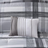 Full/Queen Plaid Comforter Set B03595844